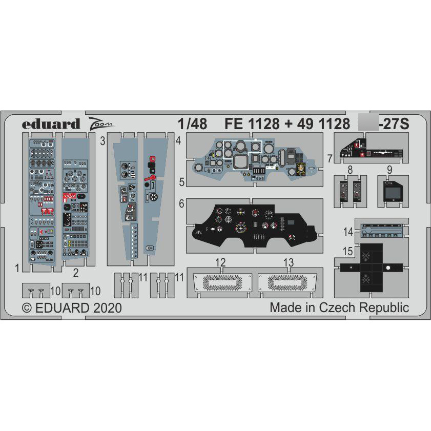 FE1128 Eduard 1/48 Photo Etching for С-27C