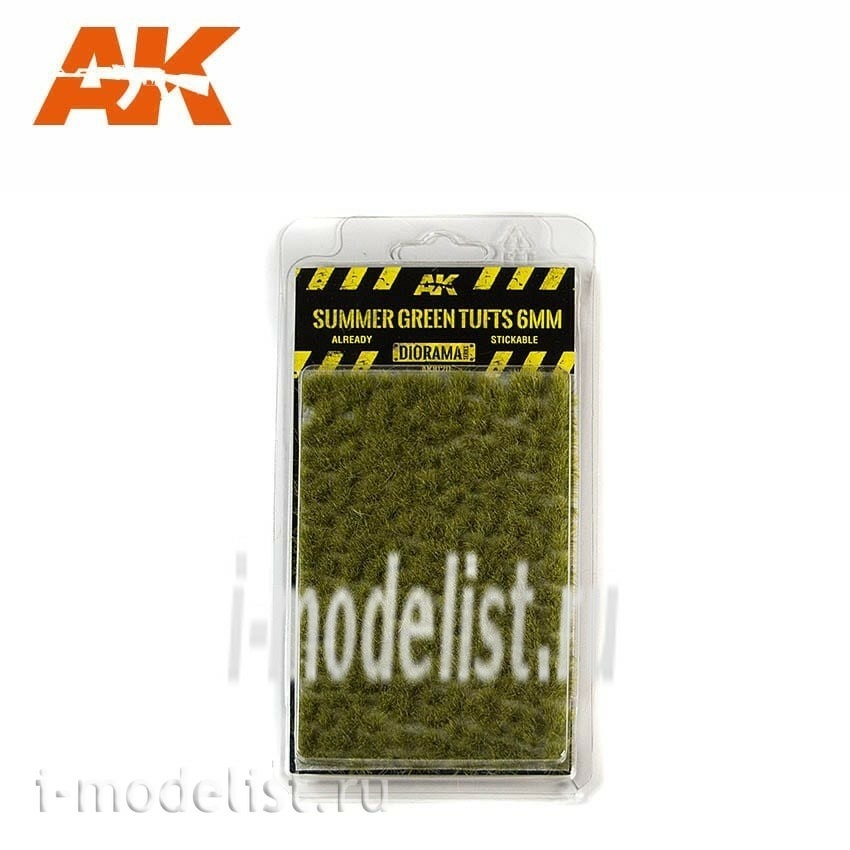 AK8120 AK Interactive Summer green tufts 6mm