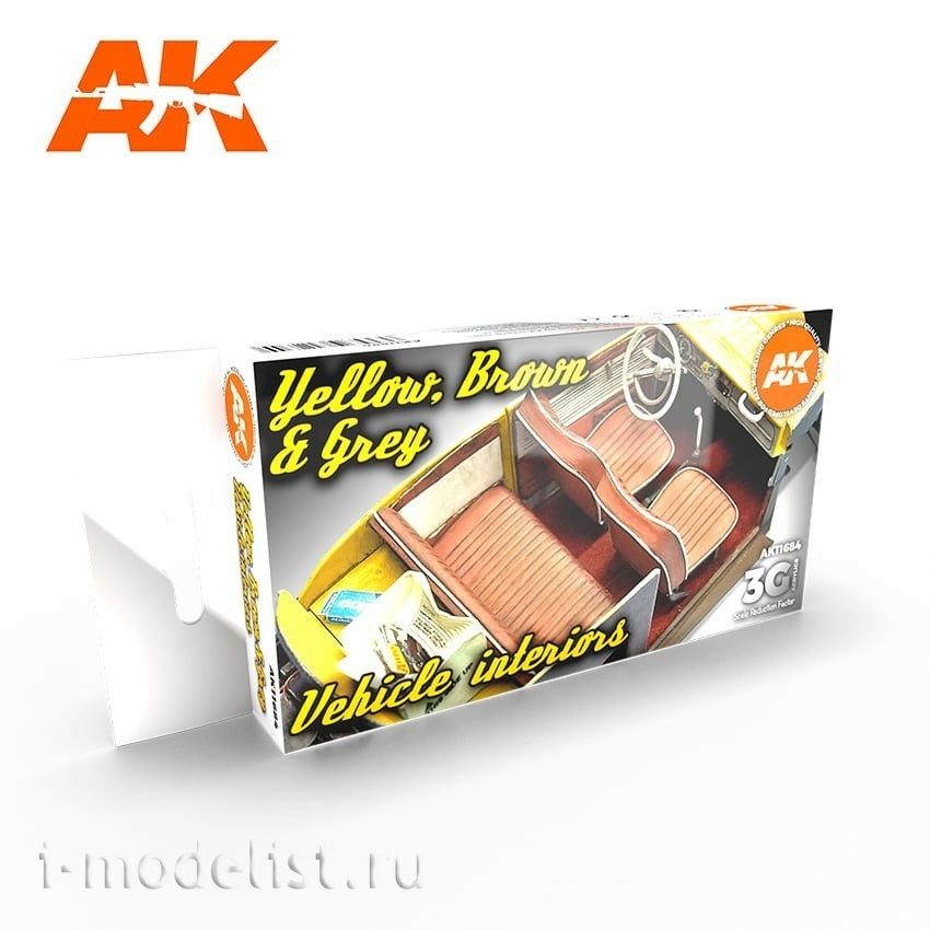 AK11684 AK Interactive Set of acrylic paints 