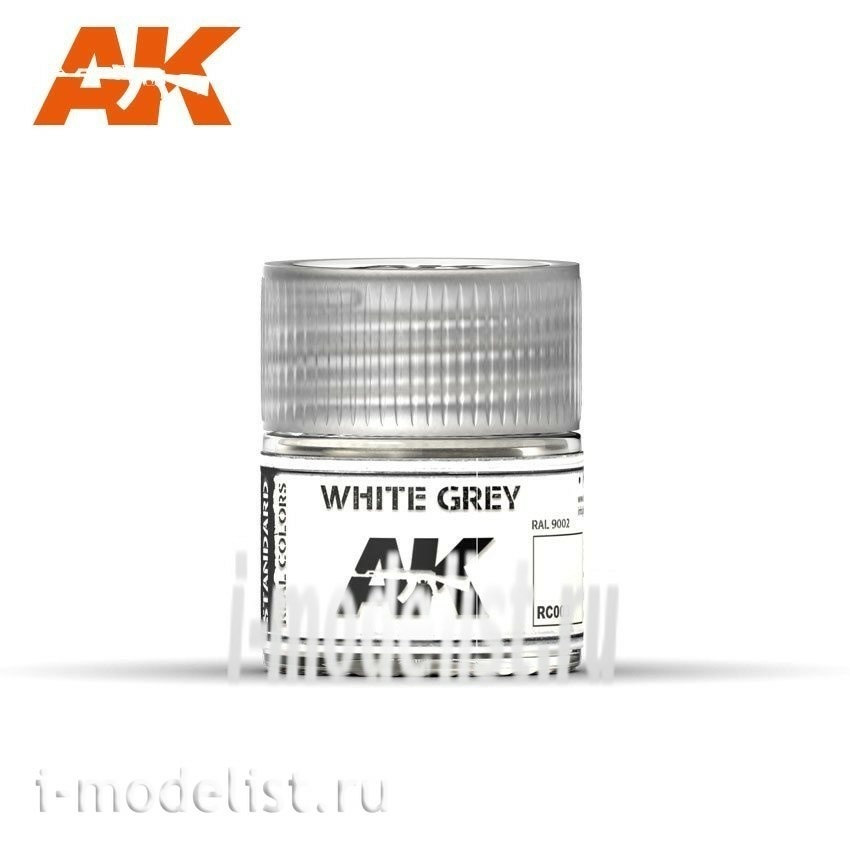 RC003 AK Interactive White Grey 10ml 