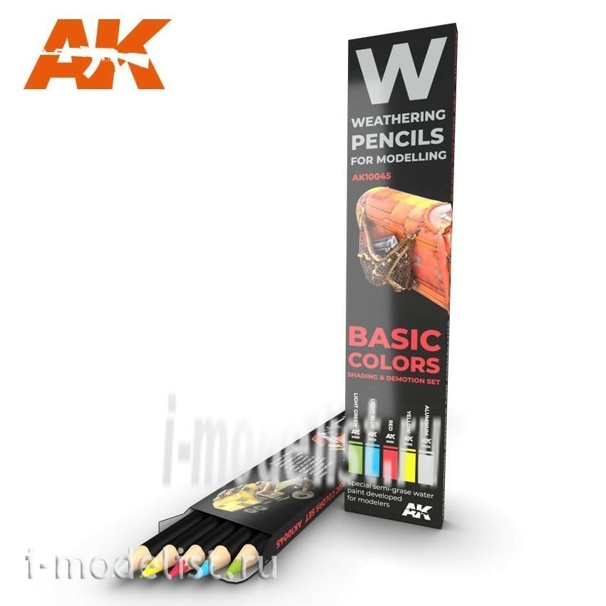 AK10045 AK Interactive watercolor pencil Set 