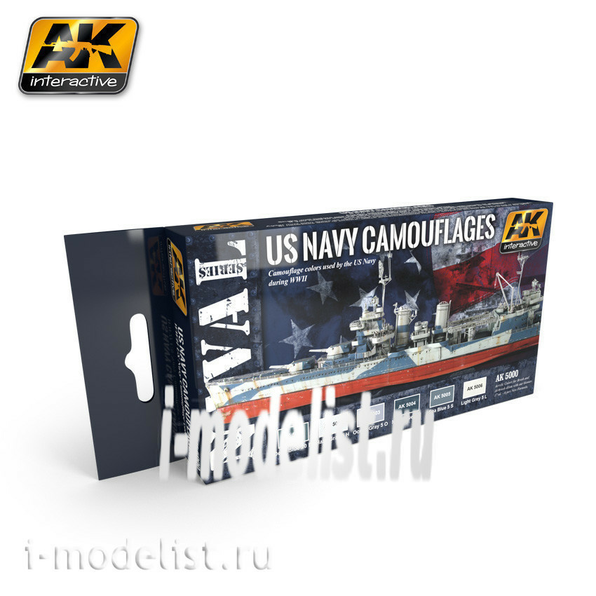 AK5000 AK Interactive US NAVY CAMOUFLAGE (us Navy camouflage) Paints AK Interactive
