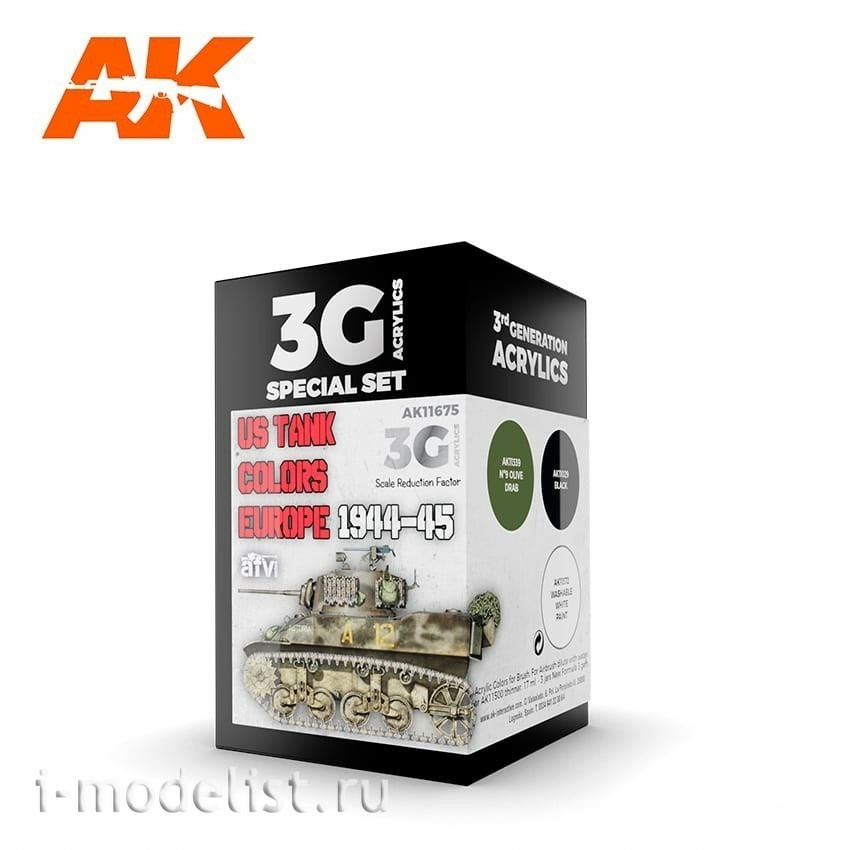 AK11675 AK Interactive Set of acrylic paints 