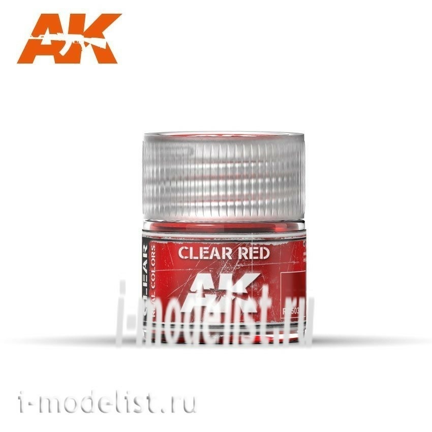 RC503 AK Interactive's Clear Red 10ml