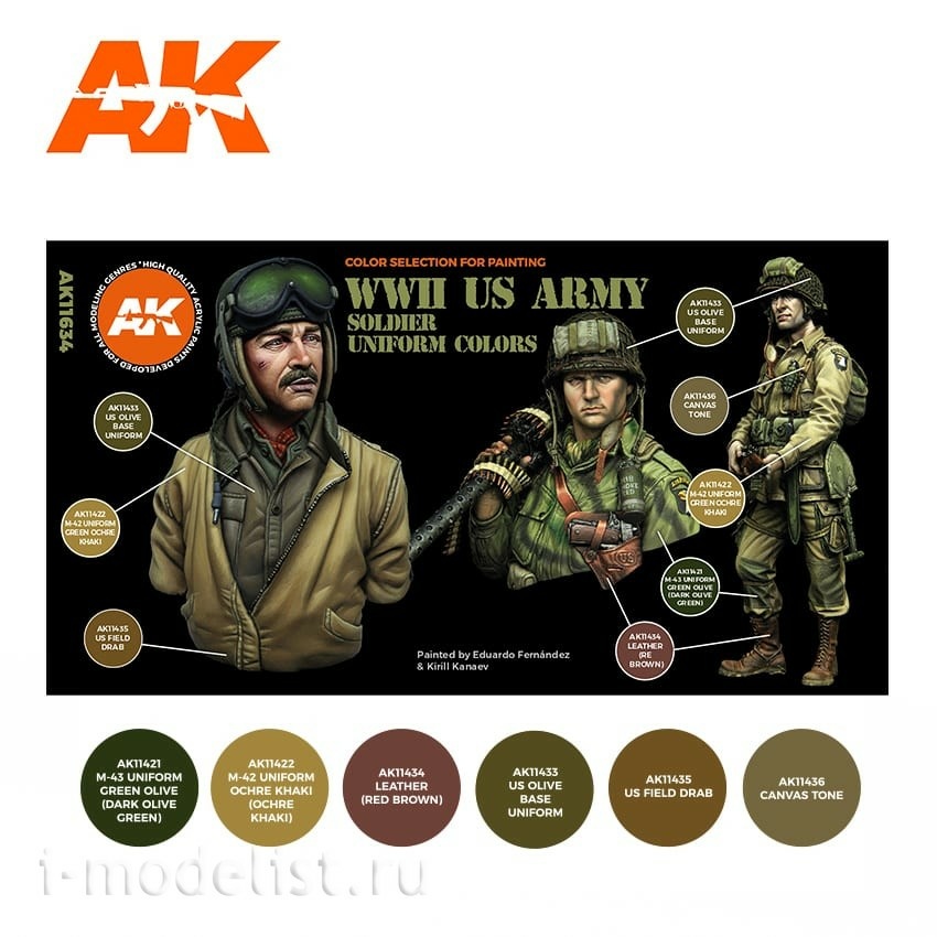 AK11634 AK Interactive Paint set 