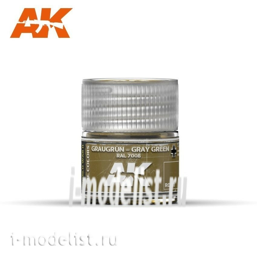 RC053 AK Interactive Graugrün-Gray Green RAL 7008 10ml