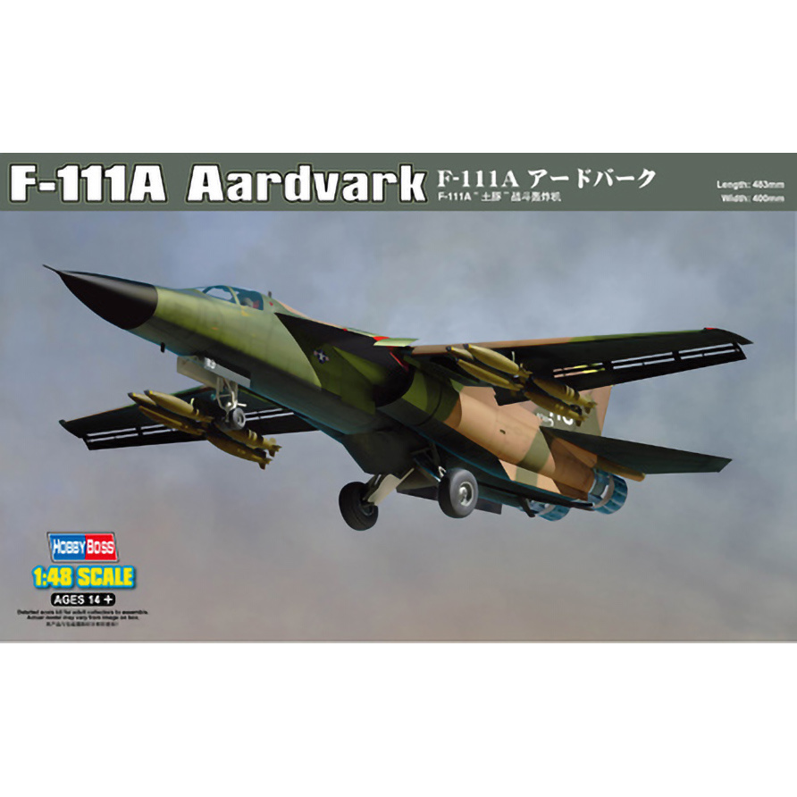 80348 HobbyBoss 1/48 General Dynamics F-111A Aardvark