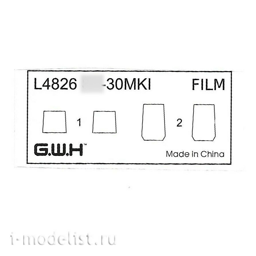 L4826 Great Wall Hobby 1/48 Fighter series 30MKi 