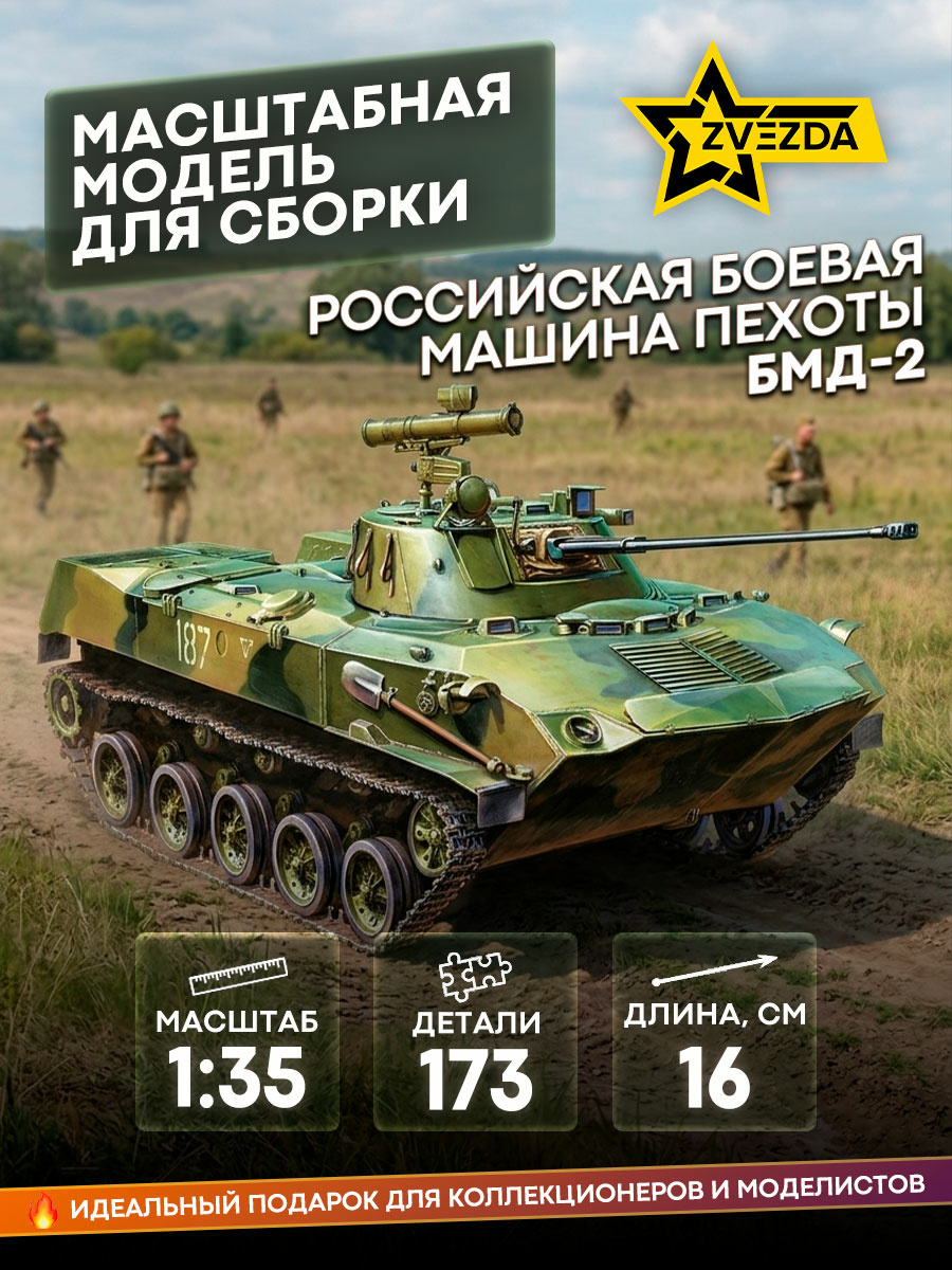 3577 Zvezda 1/35 BMD-2