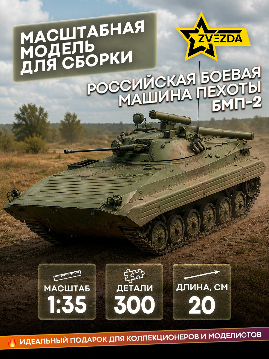 3554 Zvezda 1/35 Soviet BMP-2