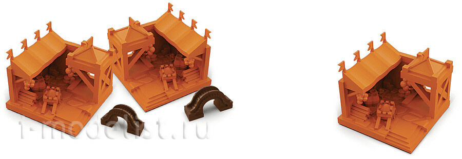 8832 Zvezda Era. Middle Ages Rivers and Roads