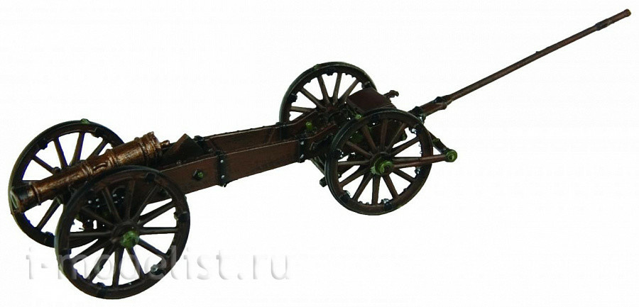8045 Zvezda 1/72 Russian guards heavy artillery 1812-1814