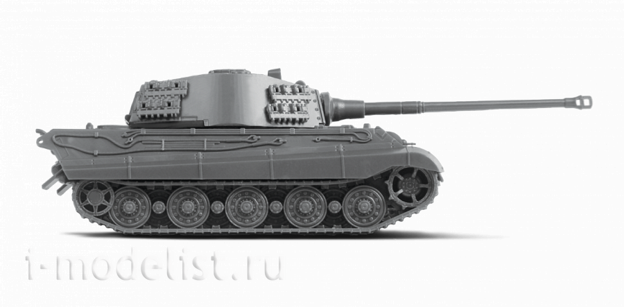 6204 Zvezda 1/100 German Heavy tank 