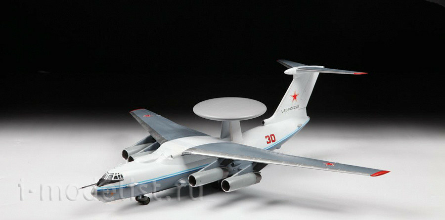 7024 Zvezda 1/144 Russian long-range radar detection and control aircraft A-50