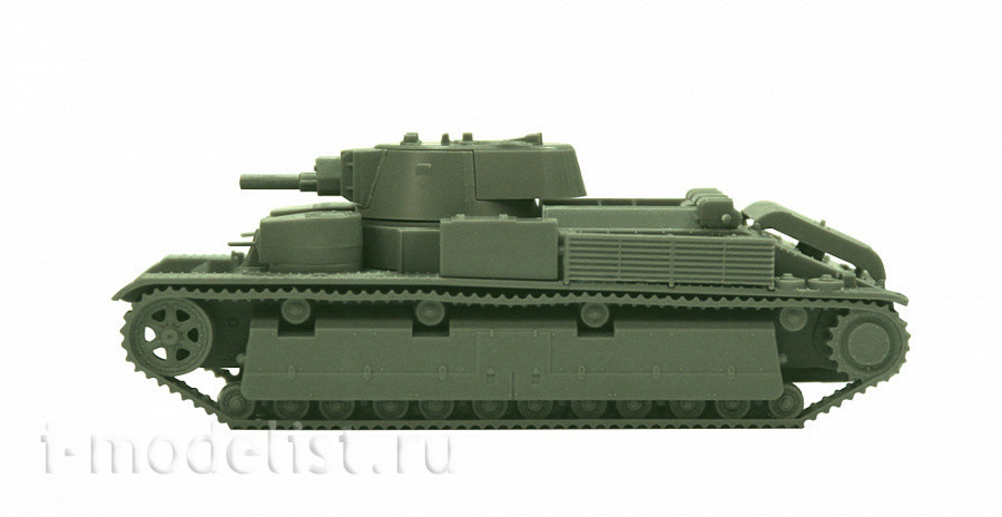 6247 Zvezda 1/100 Soviet medium tank T-28 mod. 1936/mod. 1940