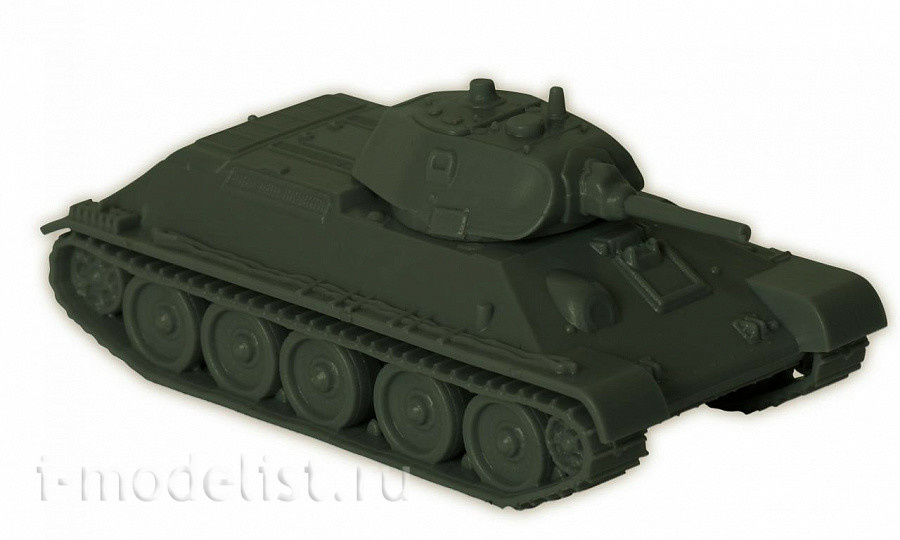 6101 Zvezda 1/100 Soviet medium tank T-34/76 sample 1940 (For the game 