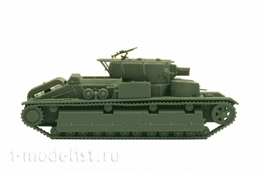6247 Zvezda 1/100 Soviet medium tank T-28 mod. 1936/mod. 1940