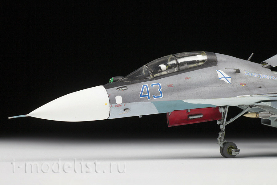 7314 Zvezda 1/72 Russian multi-purpose fighter superiority in the air su-30SM