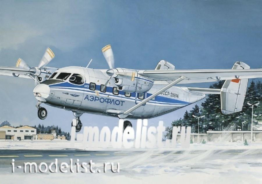 14435 Orient Express 1/144 Passenger aircraft An-28 Aeroflot