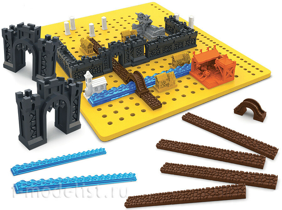 8832 Zvezda Era. Middle Ages Rivers and Roads