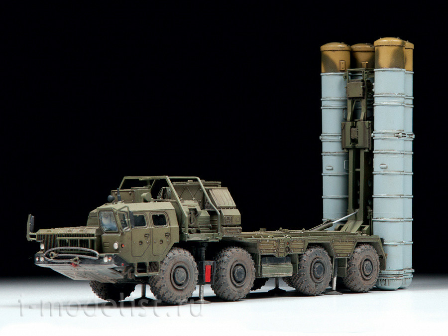 KMB5068 Zvezda 1/72 Combo Set: Russian S-400 Triumph anti-aircraft missile system + MKT-T camouflage net (Micro design)