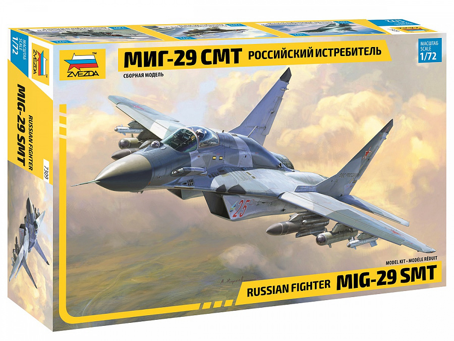 7309 Zvezda 1/72 multi-Purpose front-line fighter MiG-29 SMT