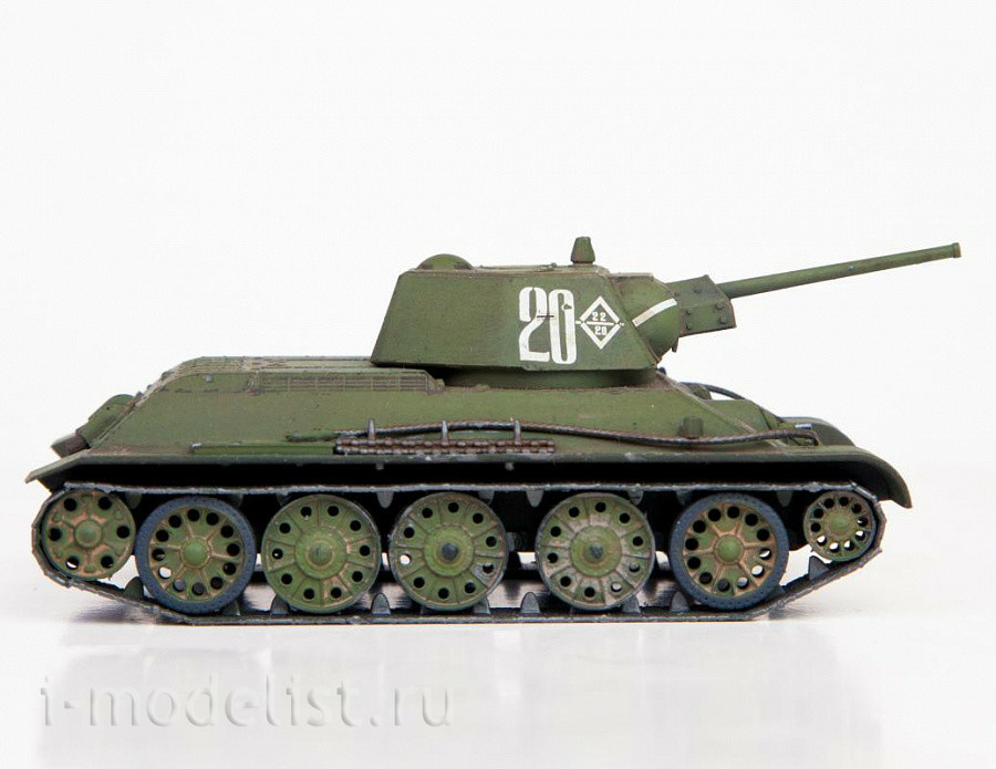 5202 Zvezda 1/72 T-34 vs Panther