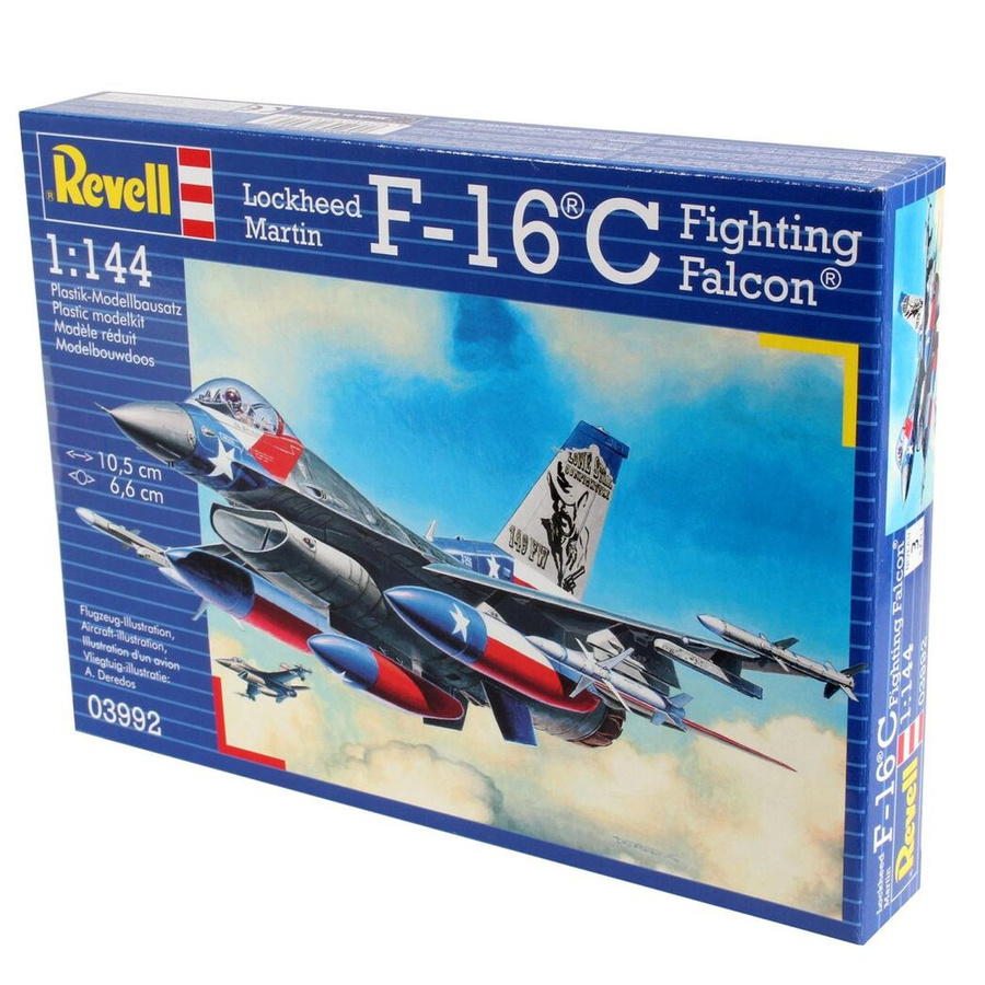 Revell 03992 1/144 scales American fighter F-16 Fighting Falcon