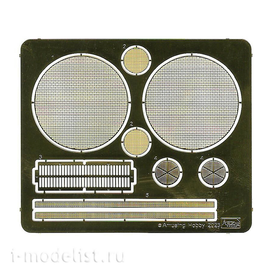 35A062 Amusing Hobby 1/35 Notмецкий танк Leopard 2 A-RC 3.0