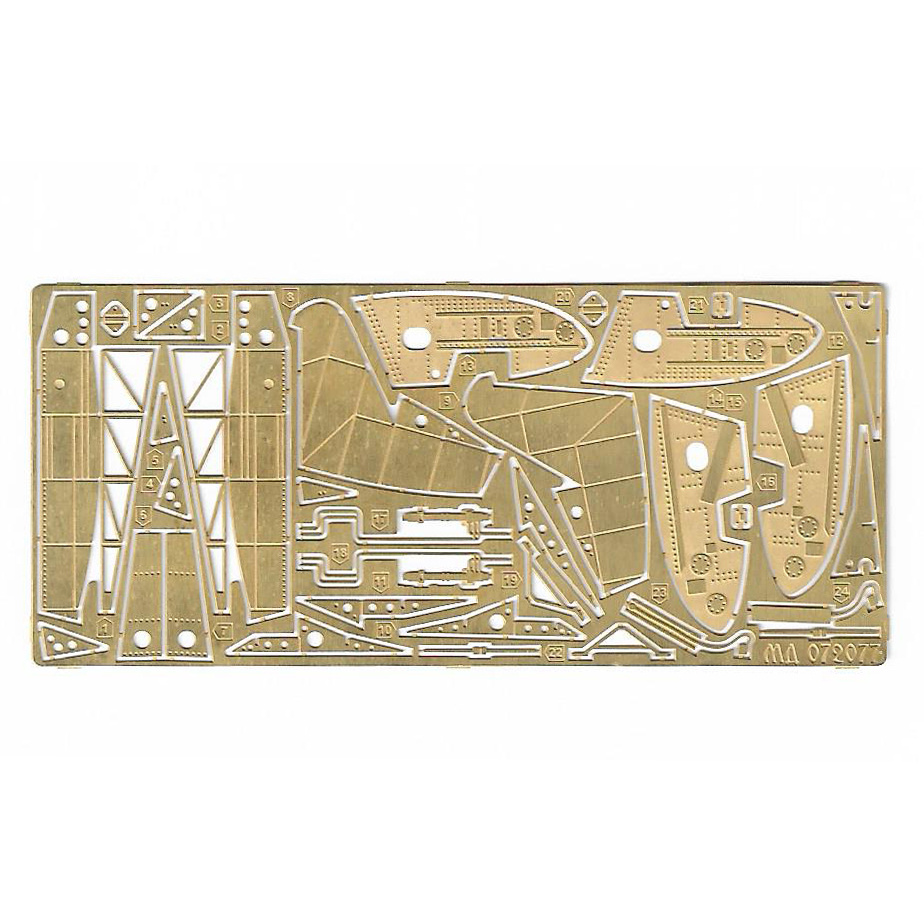 072077 Микродизайн 1/72 Набор фfromfromравления fromделки излома крыла для Avenger TBM-3 (HobbyBoss)