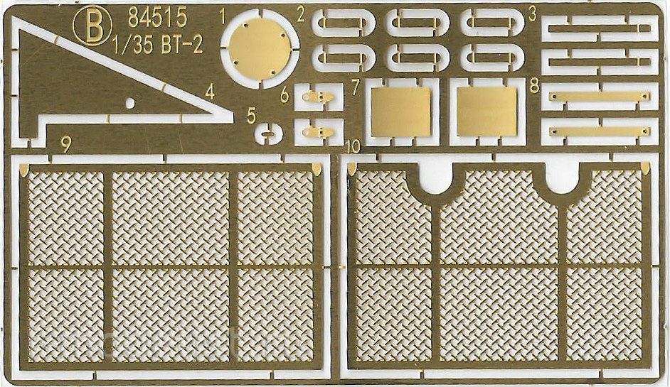 84515 Hobby Boss 1/35 Soviet light WHEELED tracked tank BT-2 (medium version)
