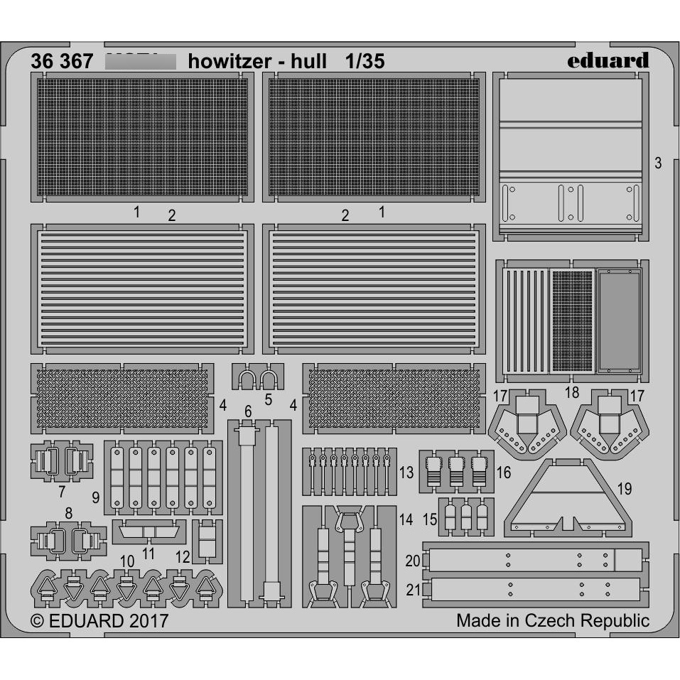 36367 Eduard 1/35 photo-etched for - corps