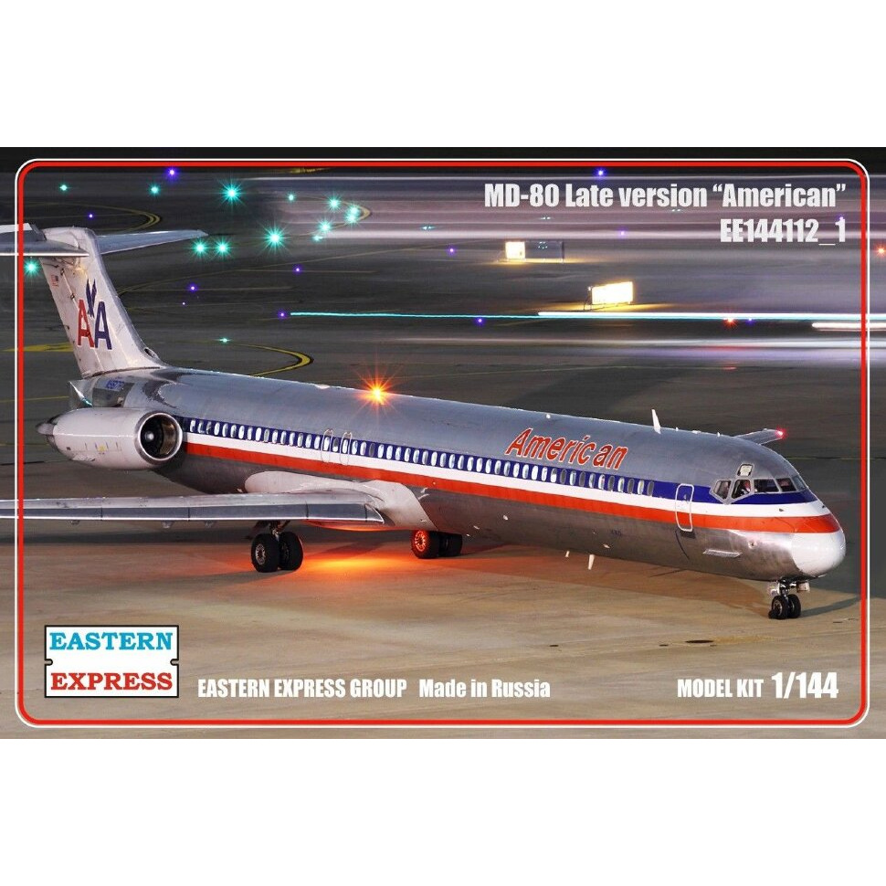 144112-1 Orient Express 1/144 Airliner MD-80 late American (Limited Edision)
