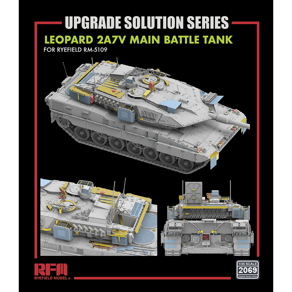 RM-2069 Rye Field Model 1/35 Набор улучшения для танка Leopard 2A7V