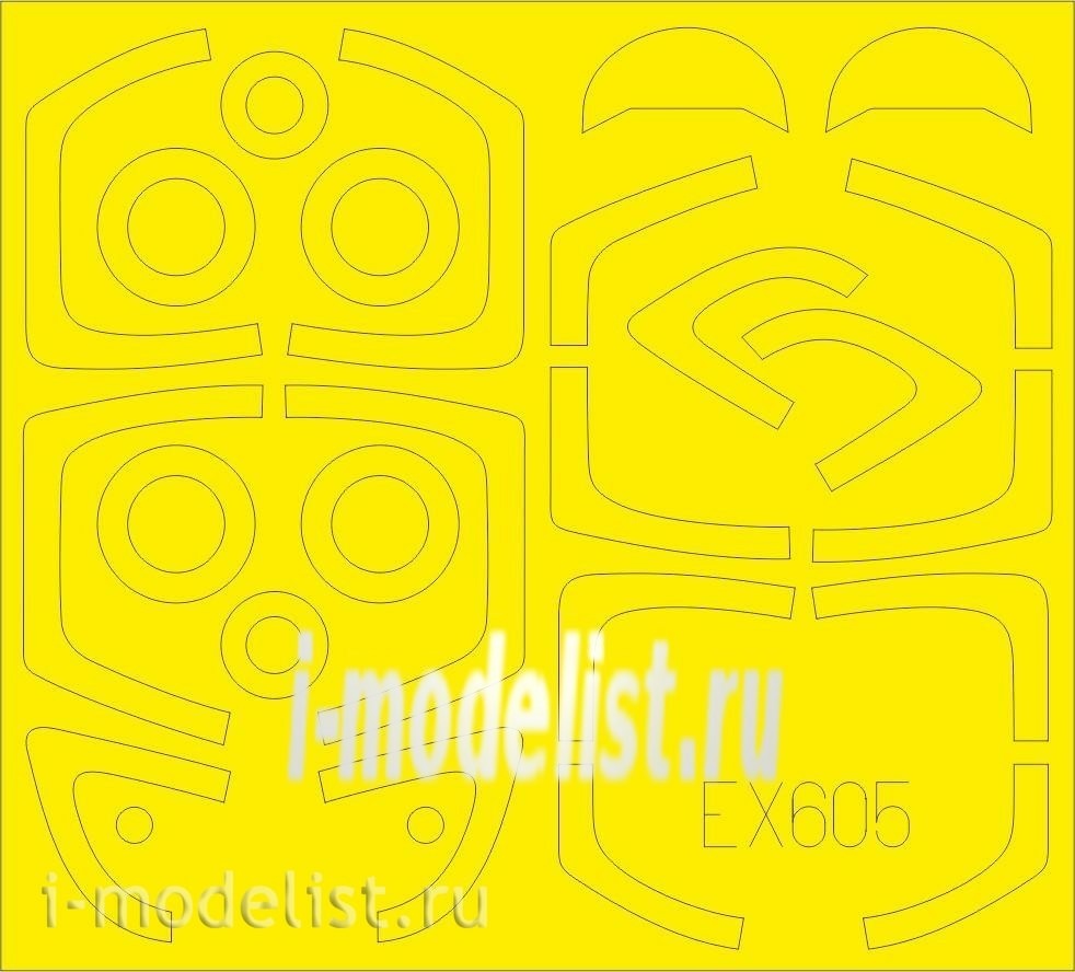 EX605 Eduard 1/48 Mask for the L-39 TFace