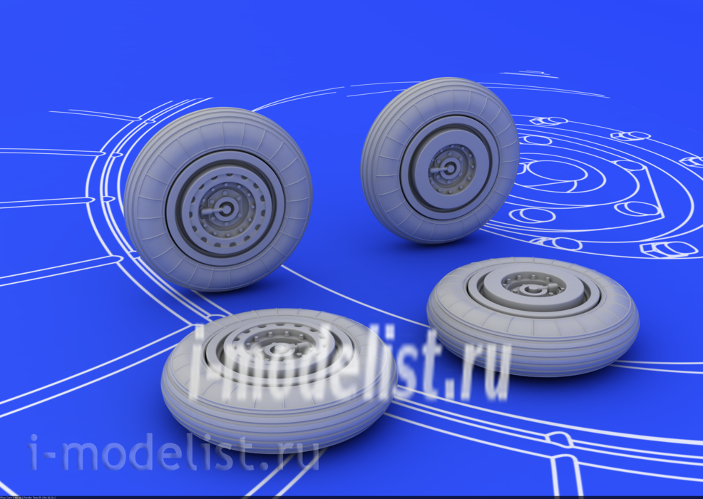 Eduard 672007 1/72 Addition of MIK-15 wheel