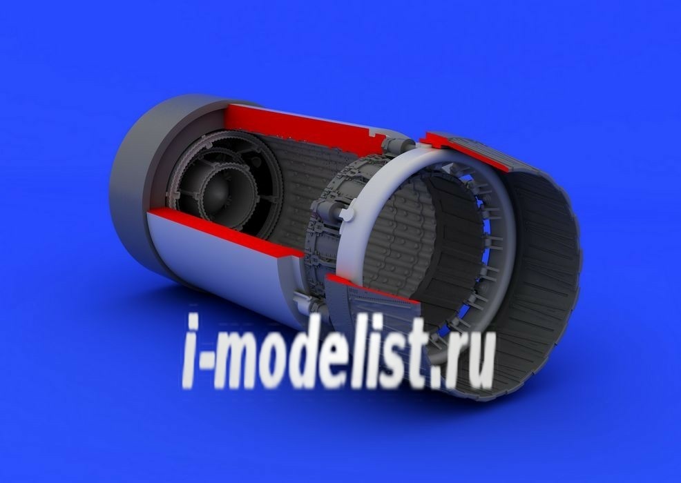 Eduard 648104 1/48 Kit of the MiG-23 M/MF exhaust nozzle