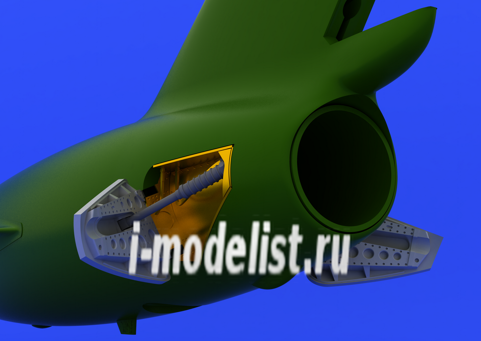 1/72 Eduard 672021 Addition of MIK-15 air brake