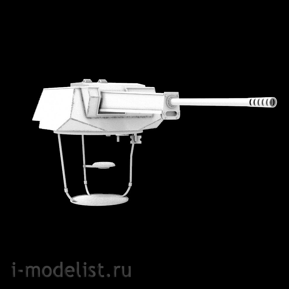 Im35102 Imodelist 1/35 ZUT-37 Turret for T-70B Tank (Zvezda)