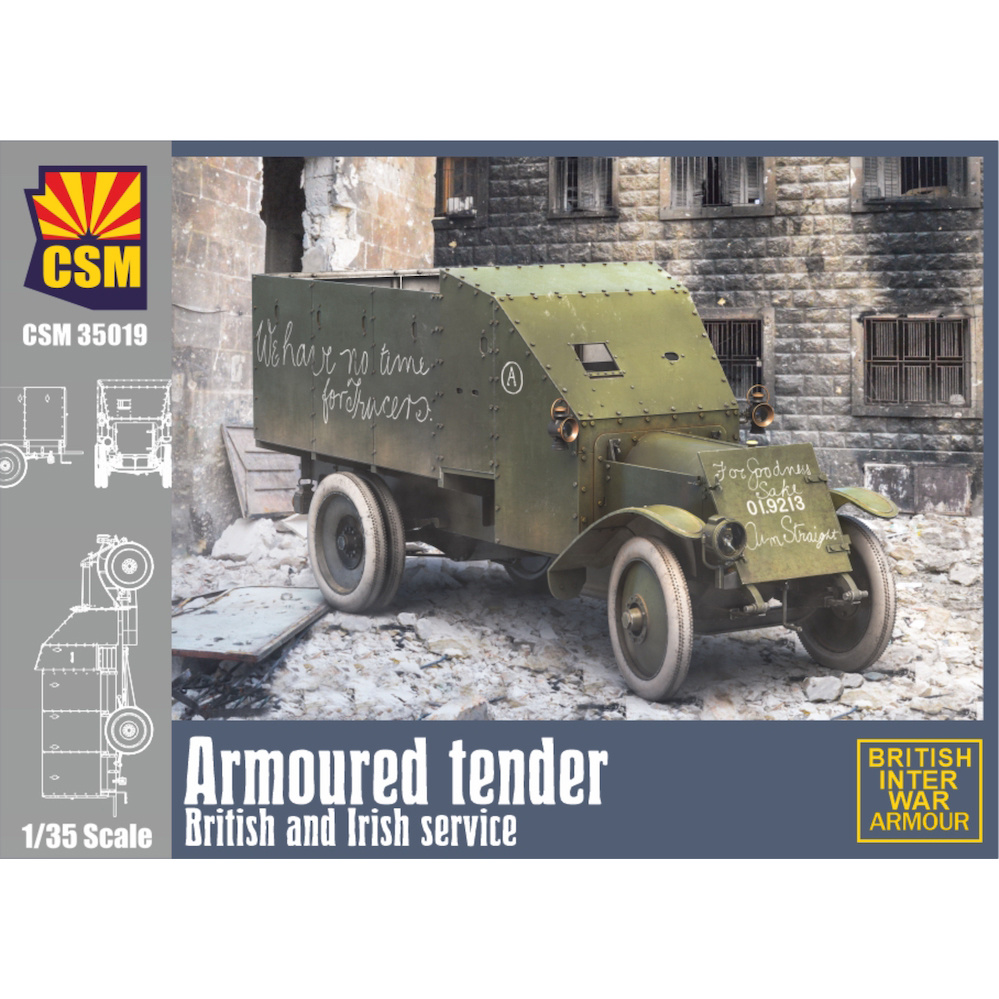 CSM35020 Copper State Models 1/35 Британский броnotранспортер на вооружении Королевских ВВС на Ближнем Востоке